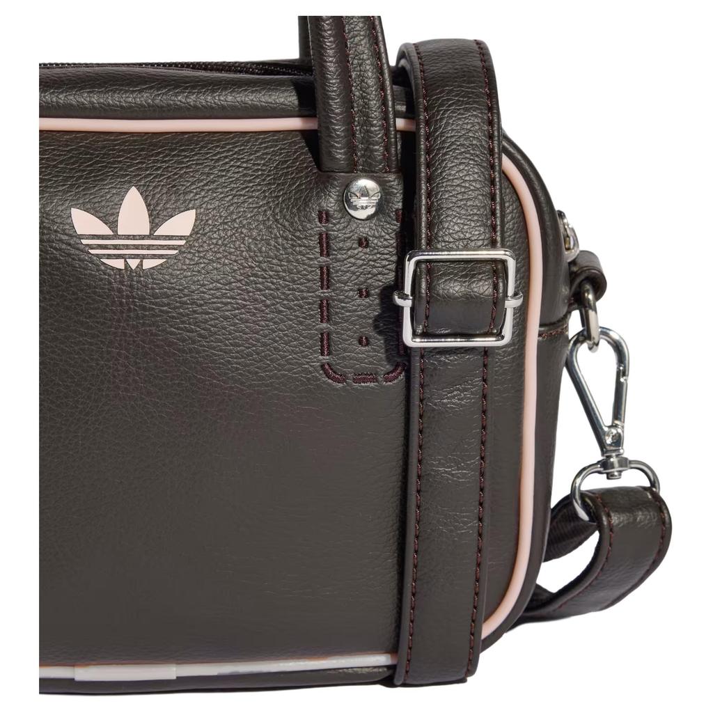 Adidas Originals Adicolour Polyurethane Crossbody Handbag Mini Women's Aurora Coffee KD7844