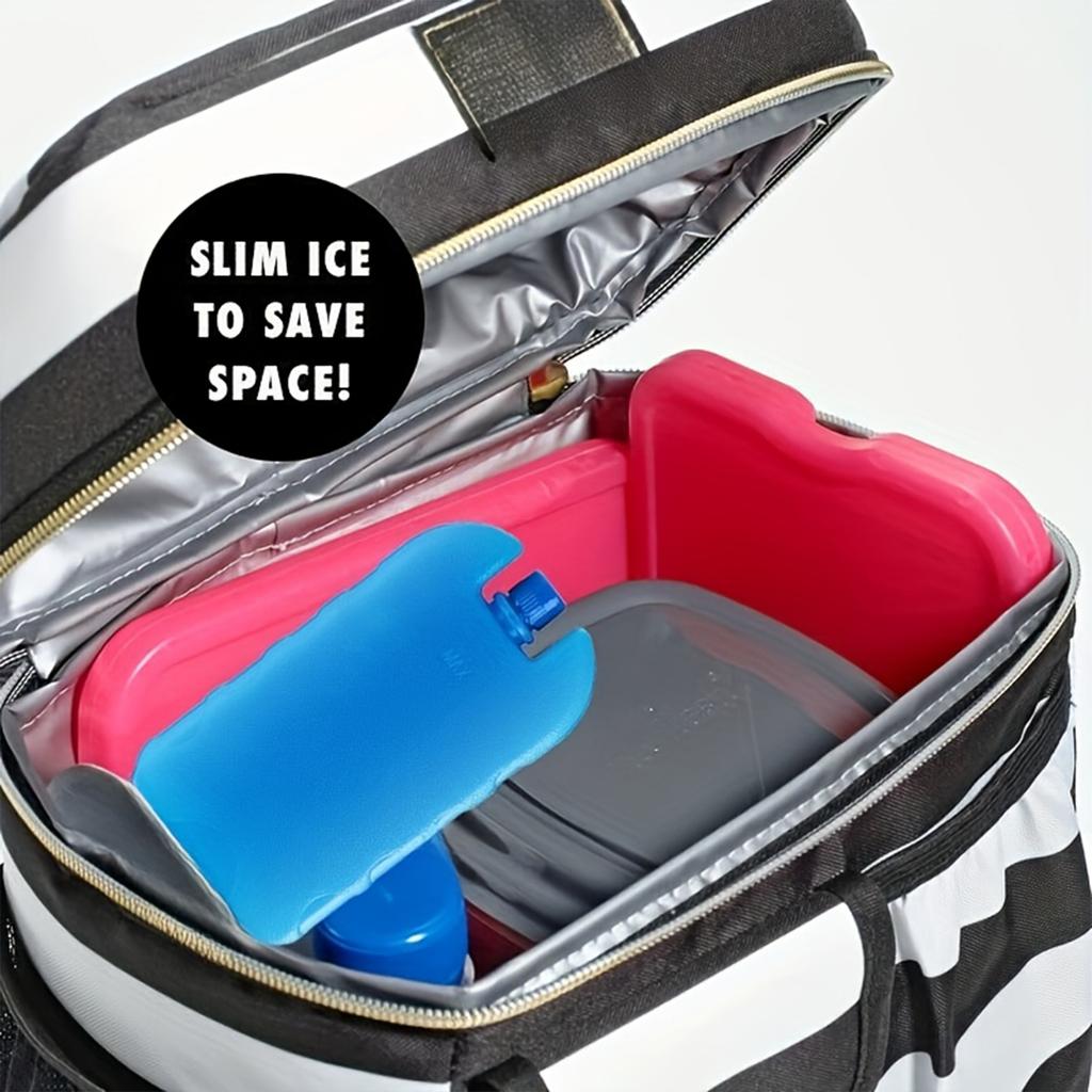 4 Pack Ice Boxes for Cooler Fan Reusable Packs for Evaporative Conditioner