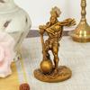 Bahubali Hanuman Ji Murti (Small, Resin, 10.6 cm x 5.3 cm) for Car Dashboard Home Decor Pooja Room Office Table Wall Bajrangbali Idol