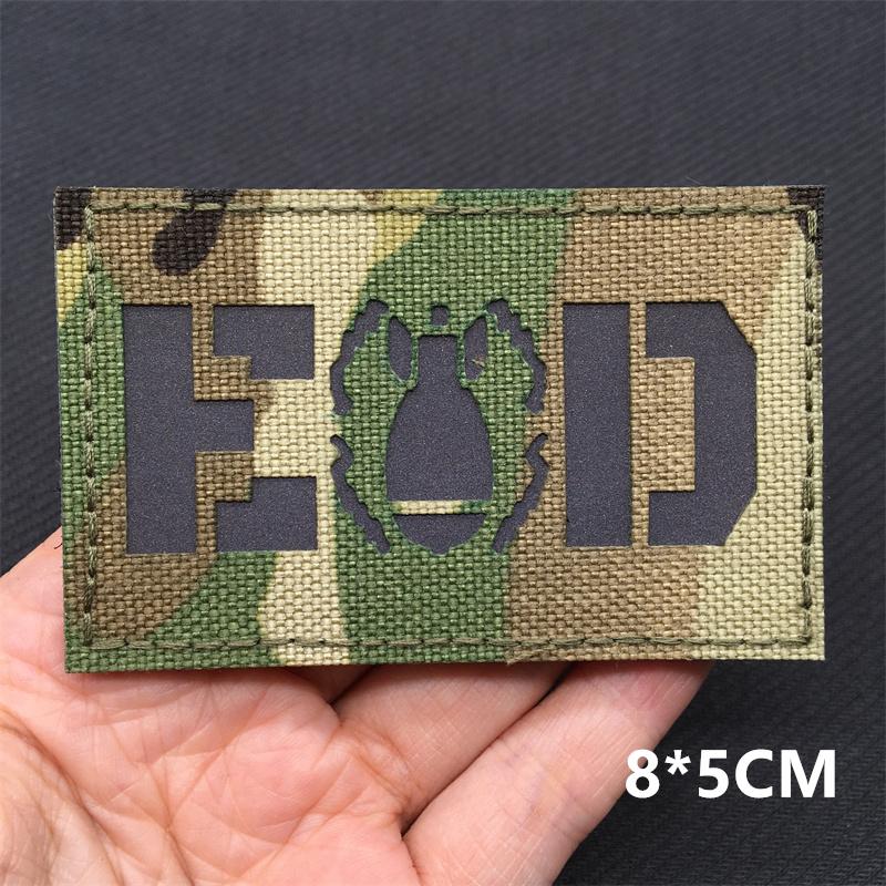 3D Multicam Nationalflaggen Aufnäher Ir Reflektierende Aufnäher Auf Kleidung Taktische Abzeichen Klettverschluss Lasergeschnittene Zubehörteile Diy Zubehör