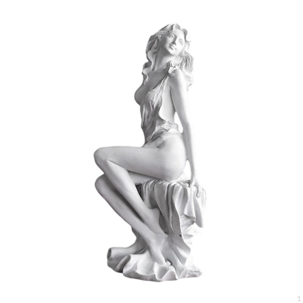 Sculpture Aphrodite Statue Collectible White Decorative Figurine Greek Art for Office Bookshelf