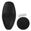 XXL Heat Resistant Breathable Seat Saddle 3D Mesh Cover Black for Motorcycle