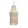 Tassel Detail Macrame Lampshade Woven Texture Woven Tapestry Lampshade  Bedroom Headboard