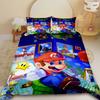 Kids Duvet Cover Princess Peach Anime Bedroom Decoration Comforter Covers Gift Queen King Full Size Teens Girl Best Gifts