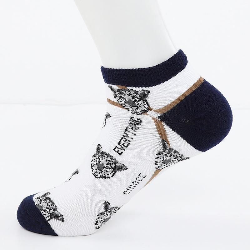 

Мужские весенне-летние носки-лодочки с низким подъемом и мелким вырезом, тренд хип-хопа 1 pair