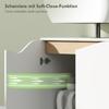 Vanity Unit, Bathroom Cabinet with Soft-Close Doors, White, 60 X 35 X 57.9 Cm