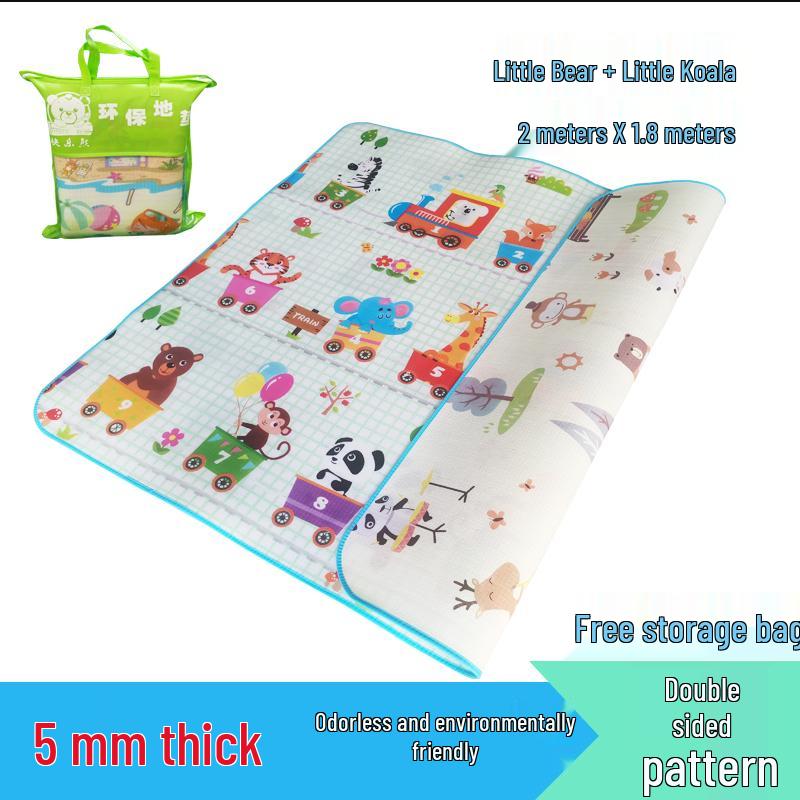 Enlarged Waterproof Outdoor Cartoon Picnic and Camping Mat - Foldable and Moisture-Proof