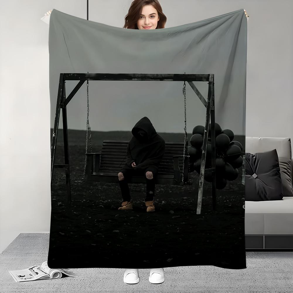 NF FEAR Rapper Decke Design Leicht Für Schlafsäle, Nickerchen, Wohnzimmer, Büro, Sofa, Ganzjahres
