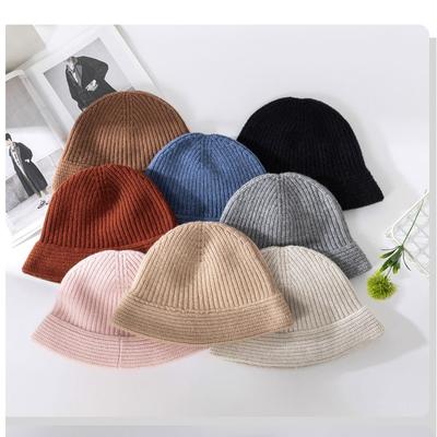 Women's Autumn and Winter Knitted Fisherman Hat Ins