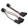 2pcs H4 9003 To H11 Conversion Wire Harness Adapter for Car Headlight Fog Light 12V‑24V
