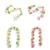 Artificial Lemon Garland Easy To Use Centerpieces Front Door Wreath for Indoor Outdoor Fireplace Wall Spring Festival Bedroom