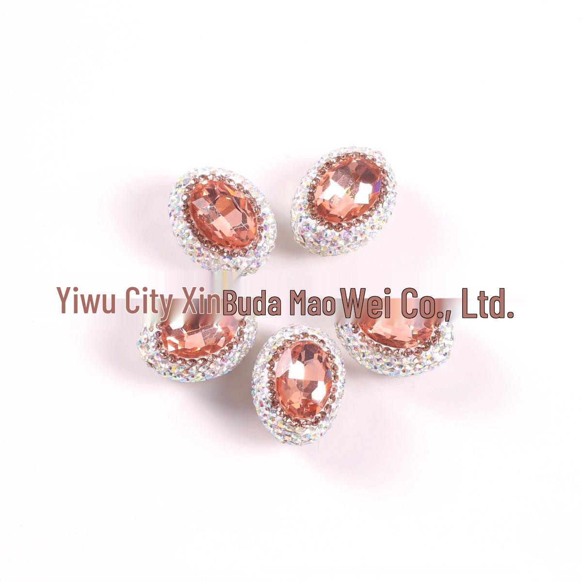 

Керамические бусины с инкрустацией бриллиантами в форме голубиного яйца: Аксессуары для ожерелья и чехла для телефона своими руками