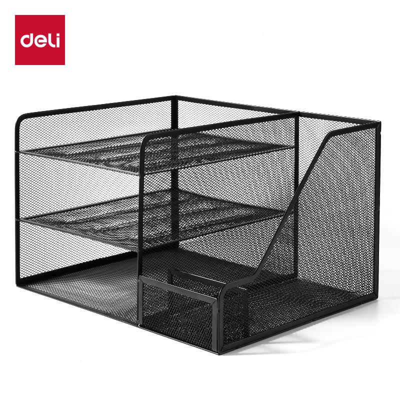 Deli Metal Desk Organizer Set