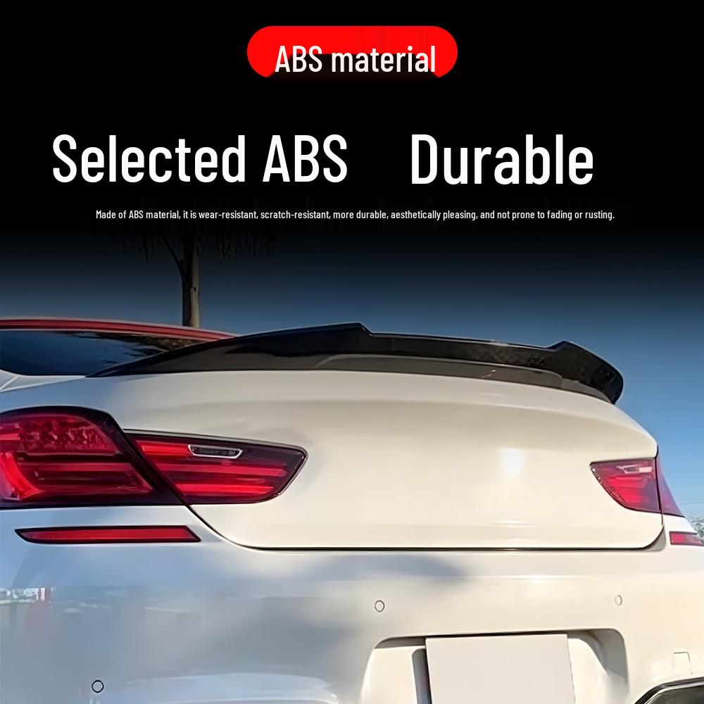 BMW 6 Series F06 PSM Style Rear Spoiler 11-16, Easy Install, Blow Molded.