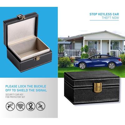 Antifurt Faraday Box RFID Faraday Key Fob Protector Rezistent la radiații Cutie pentru telefon mobil Auto Blocant semnal fără cheie Securitate Nou