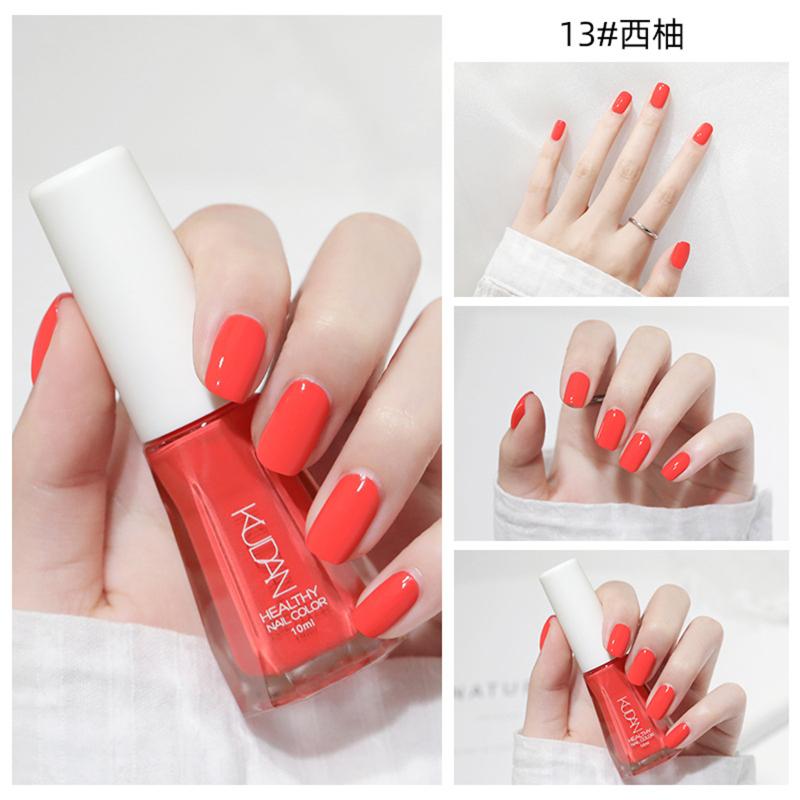 10 ml lac de unghii coacere fără coacere cu uscare rapidă de lungă durată care se poate desprinde Nails Art Salon de manichiură DIY acasă