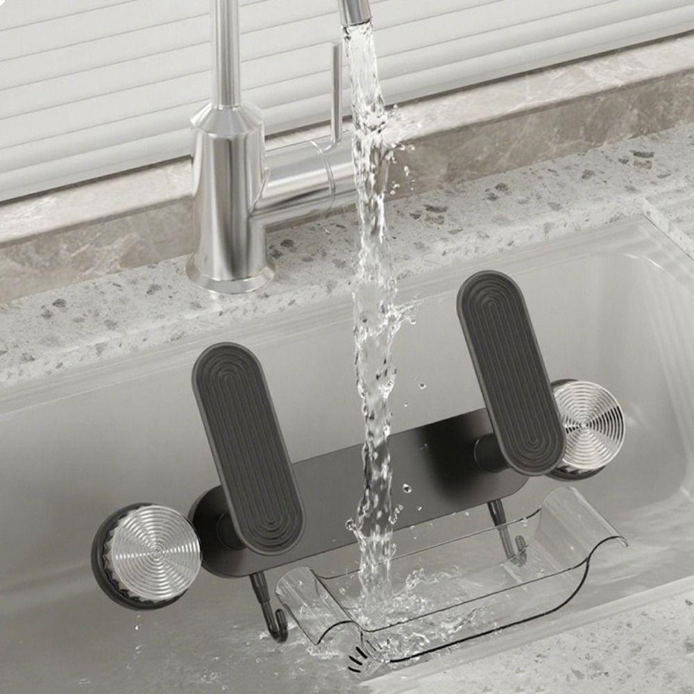 Plastic Suction Cup Pot Lid Holder Wall Mounted Cutting Board Holder Pot Cover Rack  for Home