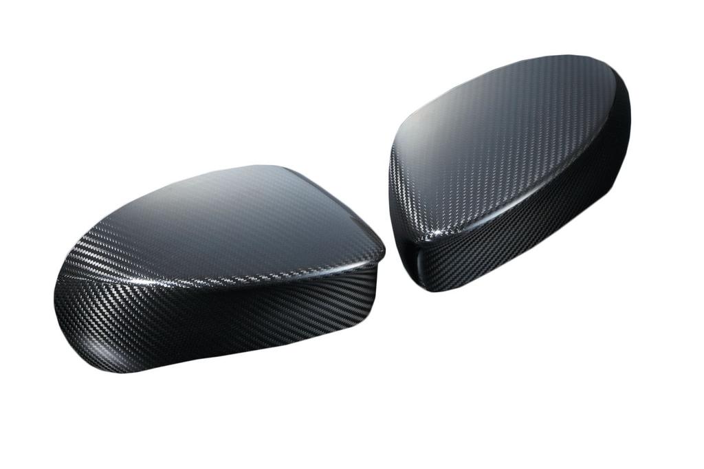 Nismo Carbon Fiber Door Mirror Covers for March K13 Leaf ZE0 Note E12 and Right / / (Pre-facelift) (Left Set) 9637S-RNZ00