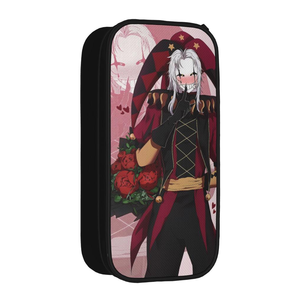 The Freak Circus Anime Cartoon Pencil Case Fun Pen Holder Bags Girl Boy Large Storage Students School Zipper Pencilcases