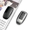 Gun Grey Tpu Auto Shell Fob Accessories For Chery Tiggo 8Plus New 5 Plus 7Pro Omoda 5 Tiggo 8 Pro Car Key Case Cover Keychain