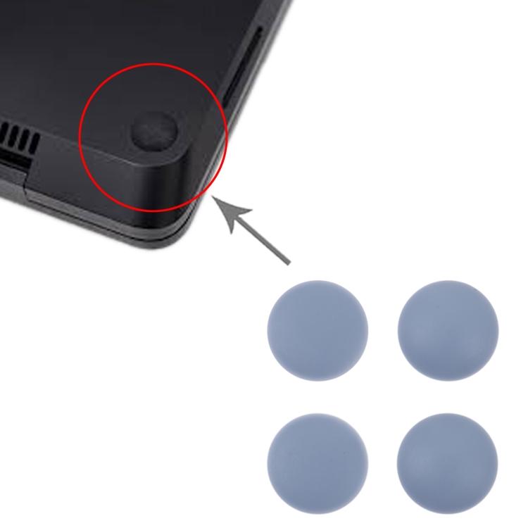 For Microsoft Surface Laptop 4 4 In 1 Bottom Case Rubber Mats (Blue)