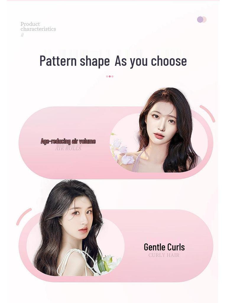 Automatic Negative Ion Curling Iron - 25MM Electric Curler for Home Use