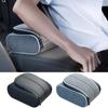 Car Tissue Box Sun Visor Tissue Box Holder Soft Car Tissue Holder Leather Tissues Napkin Holder With Adjustable Strap For