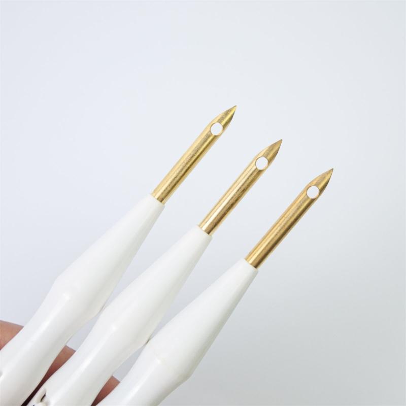 Adjustable Punching Needle Tool With 5 Embroidery Cloth and Threader 5mm Needle Tip For Embroidery Crafting Project