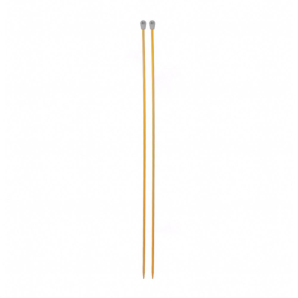 2Pcs/set 35cm 2.0-12mm Single Pointed Knitting Needles Pins Straight Aluminum DIY Weaving Tool Long Sweater Scarf Needle