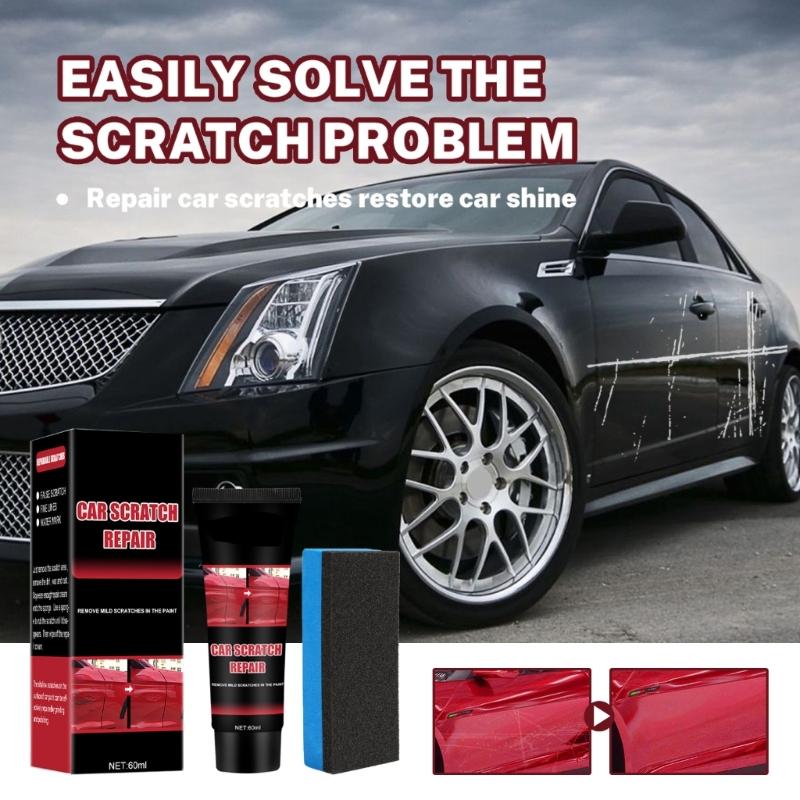 Car Scratch Remover Quick Invisible Scratch Remover for Deep Scratches Car Body Paint Repair Polising Set