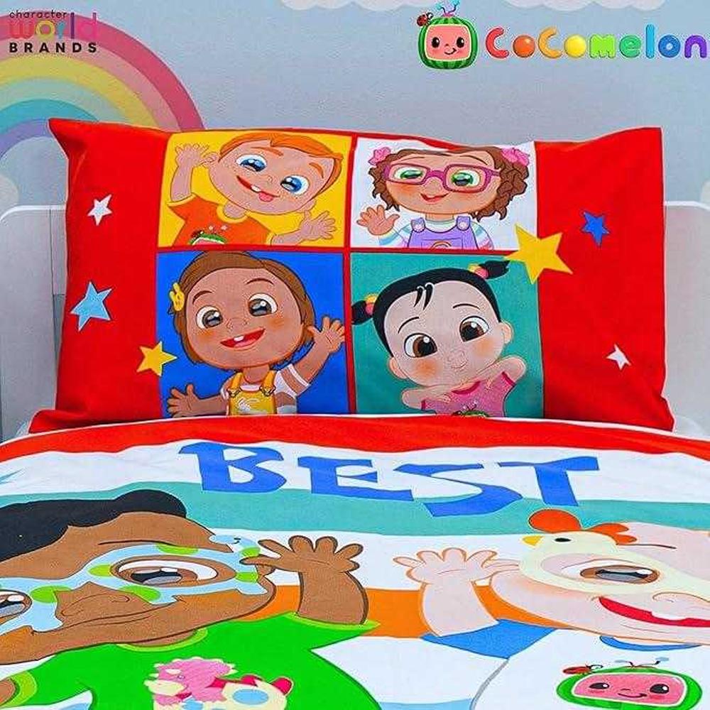 Cocomelon Best Friends Reversible Duvet Set
