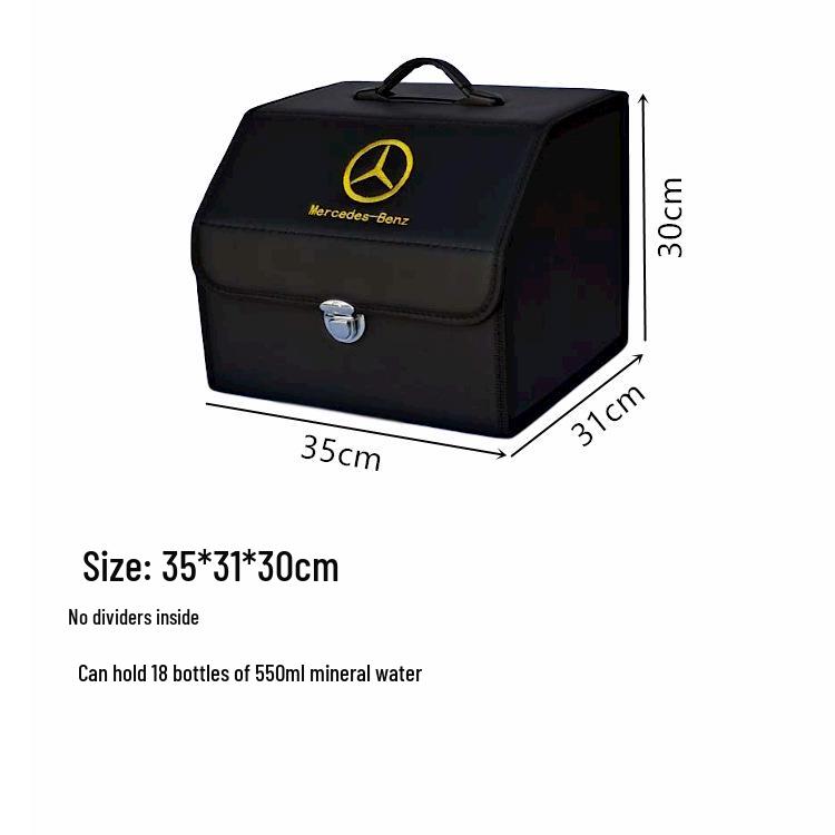 Multifunctional Car Trunk Organizer with Logo
