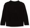 Amazon Essentials Wide-Neck Pullover Knit for Toddler Girls, Black, Size 90