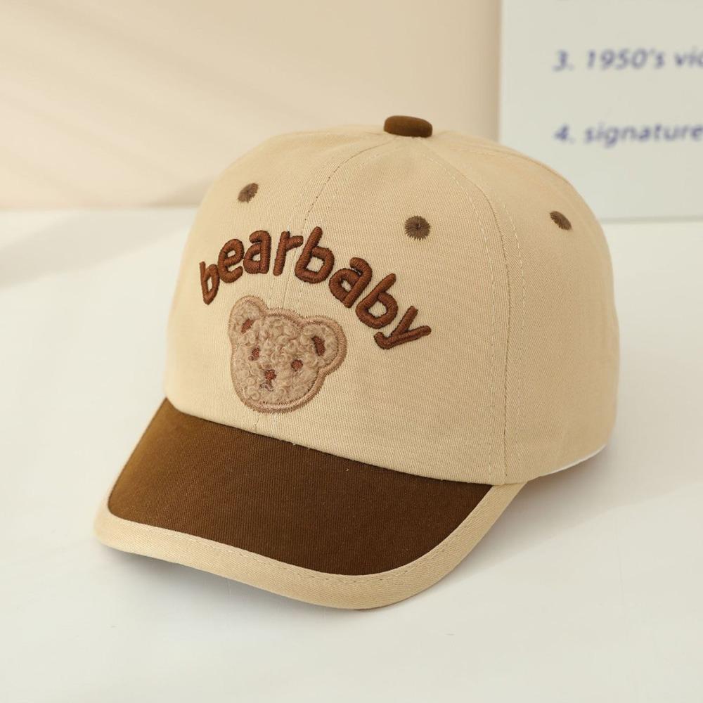 Bear Ear Baby Baseball Cap Corduroy Sun Protection Cap Boys Girls Caps Sun Hat  Infant Boy Girl