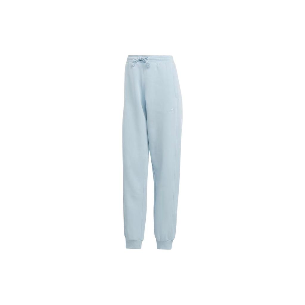 adidas Women's All SZN Fleece Sweatpants Light Blue IM0328