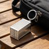Container Shaped Keychain Pendant Metal Key Chain Logistics Foreign Trade Themed Keyring Compact Bag Charm Accessories