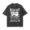 Limited Hole Courtney Love Vintage Gewaschene T-Shirts Herren Damen Alternative Grunge Rockband T-Shirt Übergroße T-Shirts Streetwear