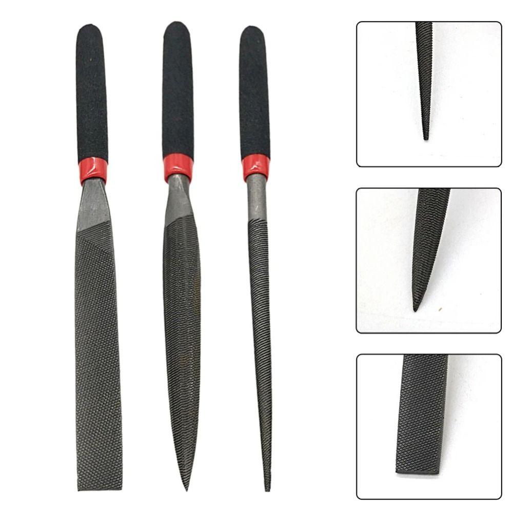 Stone Glass Carving Craft Flat File Metal Half Round File High Quality Needle Filing