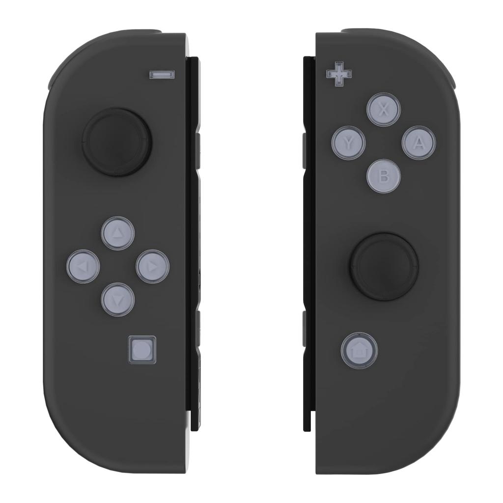 eXtremeRate Controller Jelly Action Face Buttons for Switch Switch OLED Symbols New Hope Gray Joy-Con ABXY, Direction, Home, Capture, + & - Buttons, &