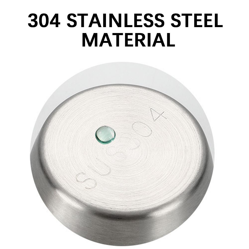 6 Stück Kleine Gewürzbehälter mit Deckel Auslaufsicheres Edelstahl Saucenbecher-Set für Camping