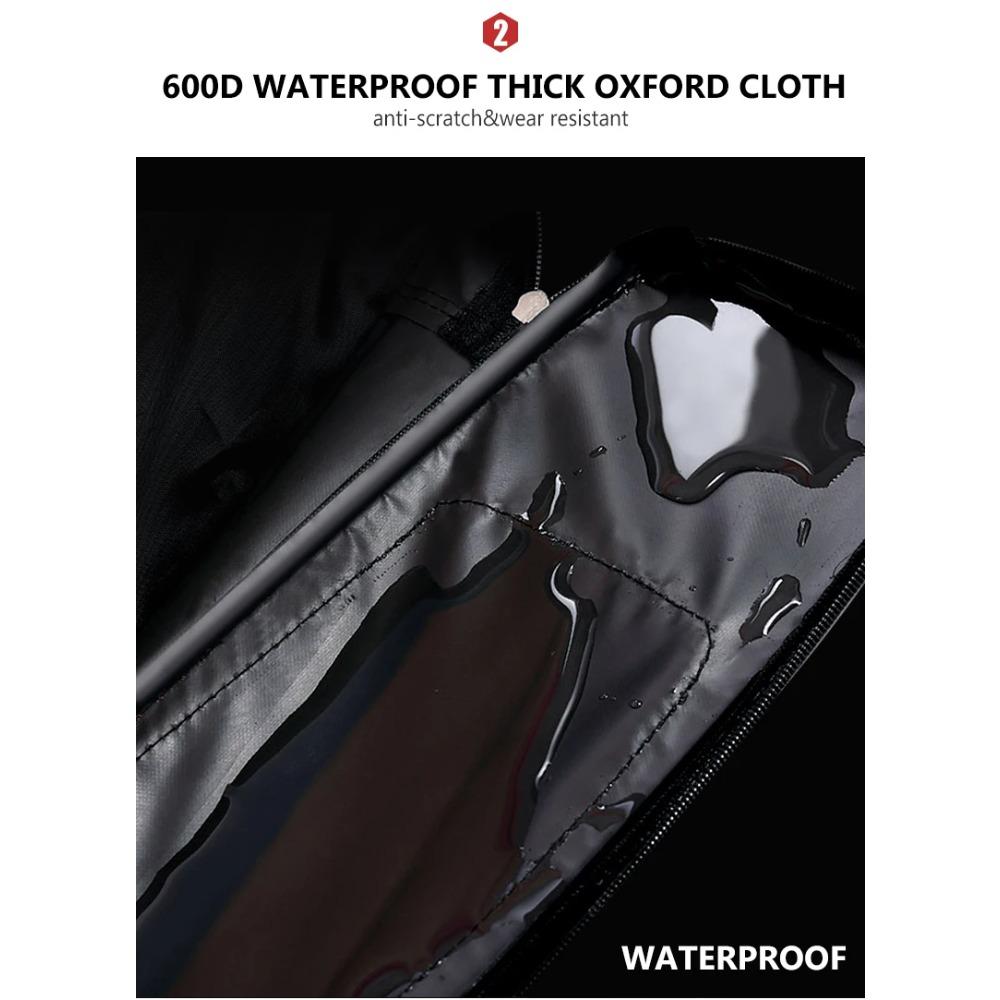 Unfolding Fishing Bag 80-130cm Not Foldable Oxford Fishing Rod Bags for Pole Reel Lure Box Travel Fishing Tackle Storage Case 260319