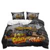 Three-Piece Bigfoot Racing Quilt Cover Two-Piece Bedding Kit