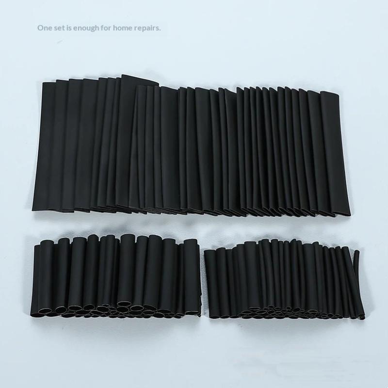127Pcs Heat Shrink Tubing Ratio Heat Shrink Electrical Wire Cable Wrap Assortment Insulation Protection Tube