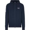 EA7 Cotton Hooded Sweatshirt Men Tops Dark-Blue 7M000568-AF13512-MB149