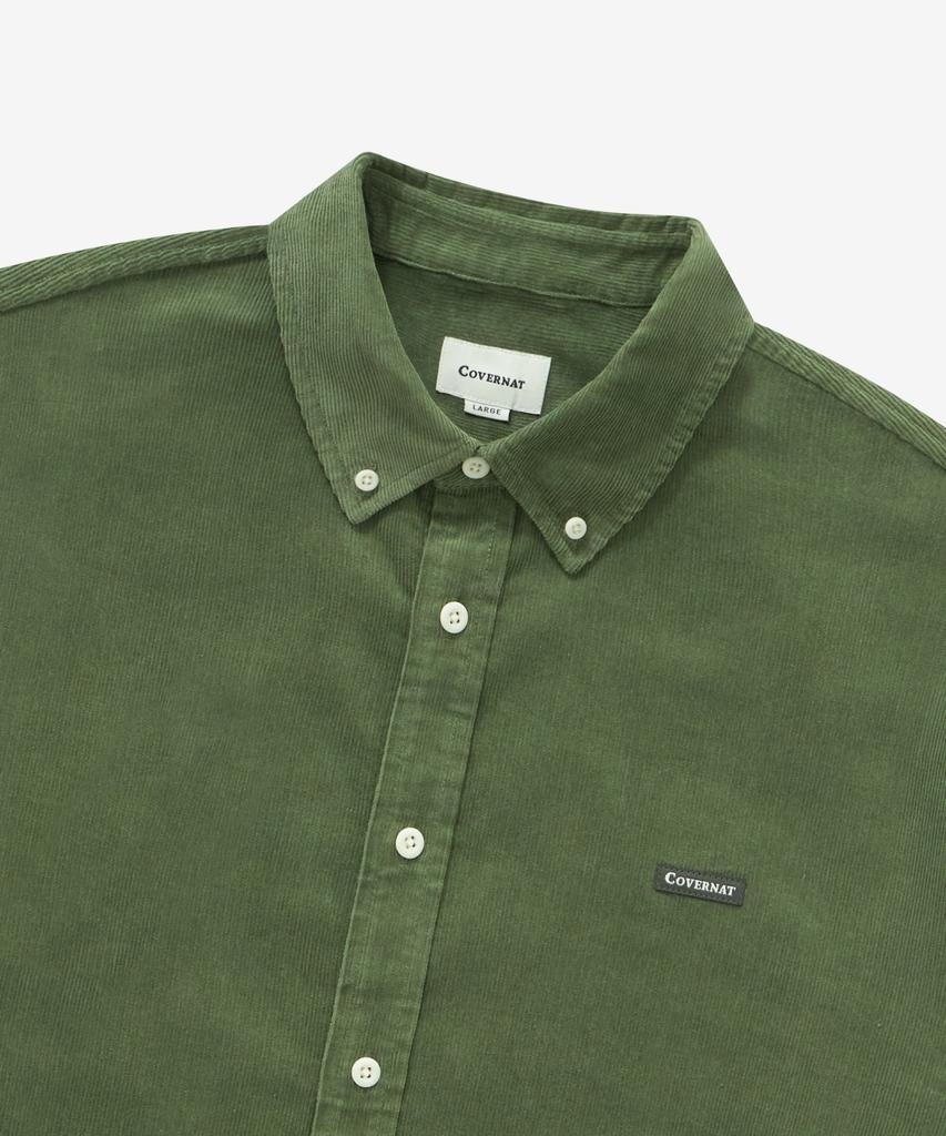 COVERNAT Corduroy Shirt Green
