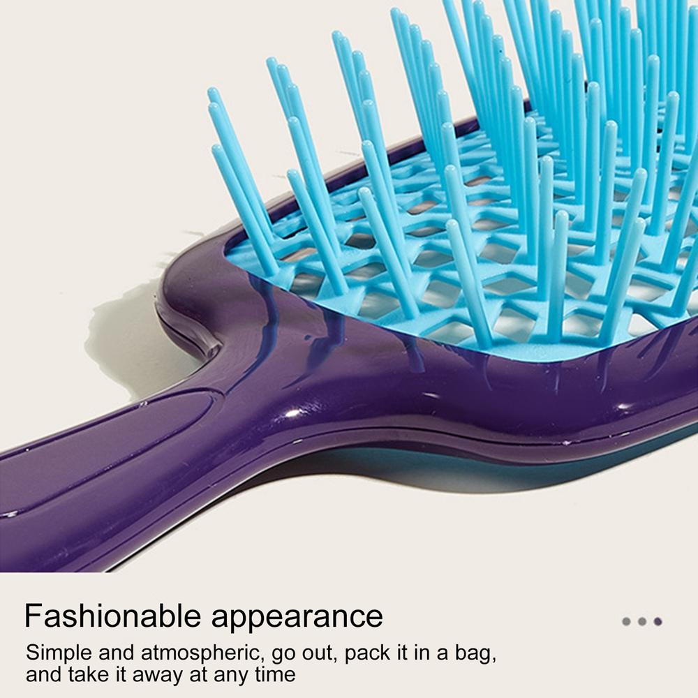 Wide Tooth Hollow Net Comb, Female Scalp Massage Comb, Hair Brush, Hollow Comb And Household Hair Dressing Tool