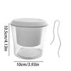 Lazyman Automatic Watering Clear Seedling Growing Box Flower Pot Observe Root Growth Easy Fill Home Office Decor Plant Container