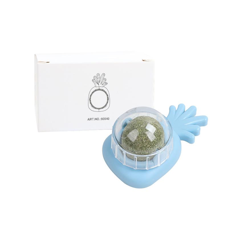 Katzenminzenball für Haustiere, Katzenspielzeug, Selbsthilfe beim Zahnen, Necken, Katzenlutscher, Leckspaß, Necken, Stick, beißfestes Katzenspielzeug