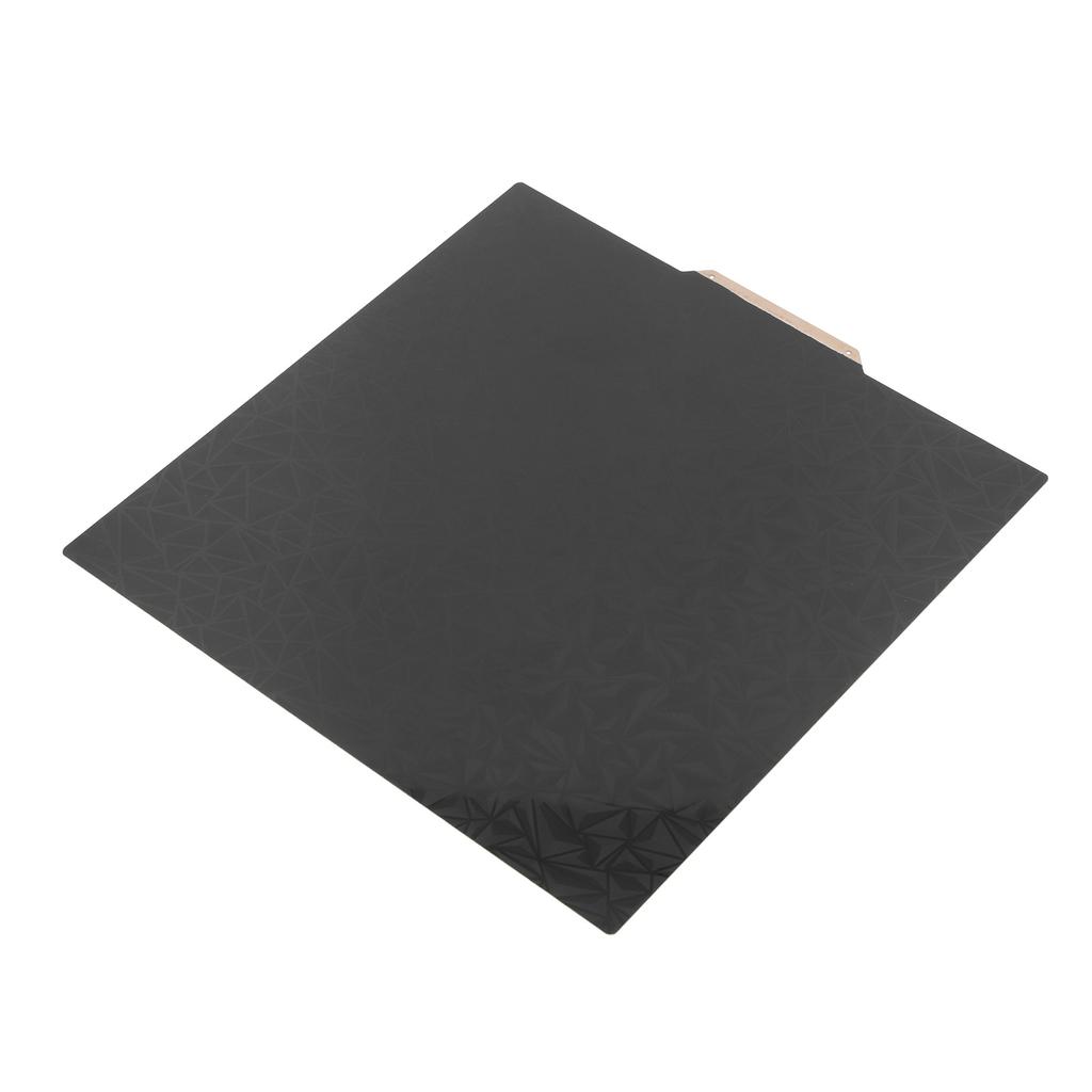 Placă de construcție cu două fețe, 290x290 mm, cu diamante, PEO, texturată, PEI, imprimante 3D Platformă cu magnet
