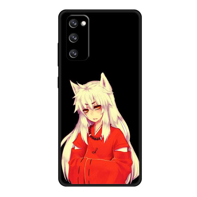 Stil Telefonveske Anime Søt Inuyasha For Samsung Galaxy S9 S22 Ultra 5g S21 Plus S20 Fe S10e Note 20 10 S7 S10 Lite S8